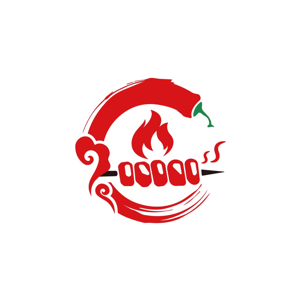辣椒火焰logo设计