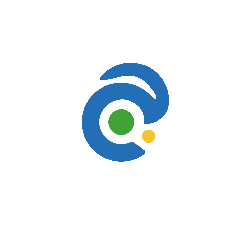 简洁现代的字母Q Logo设计