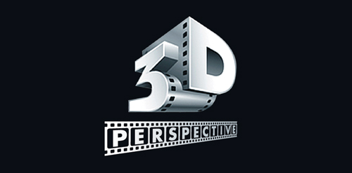 3D电影透视logo设计