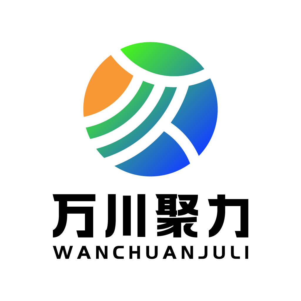 万川聚力logo设计