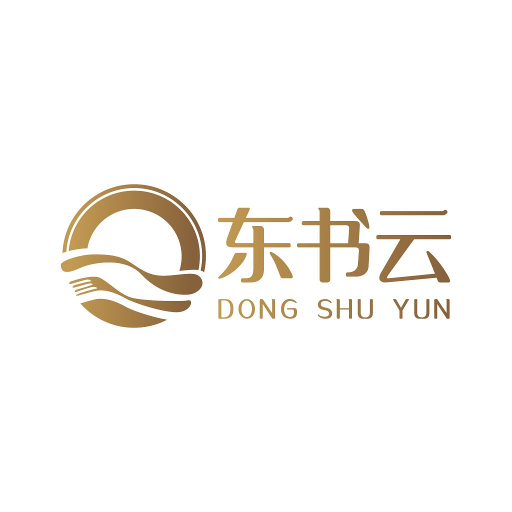 优雅金色品牌logo设计