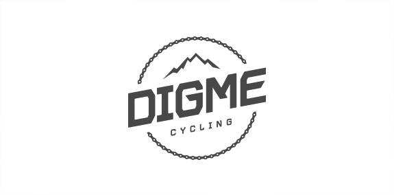 DIGME logo设计:山地自行车品牌标识