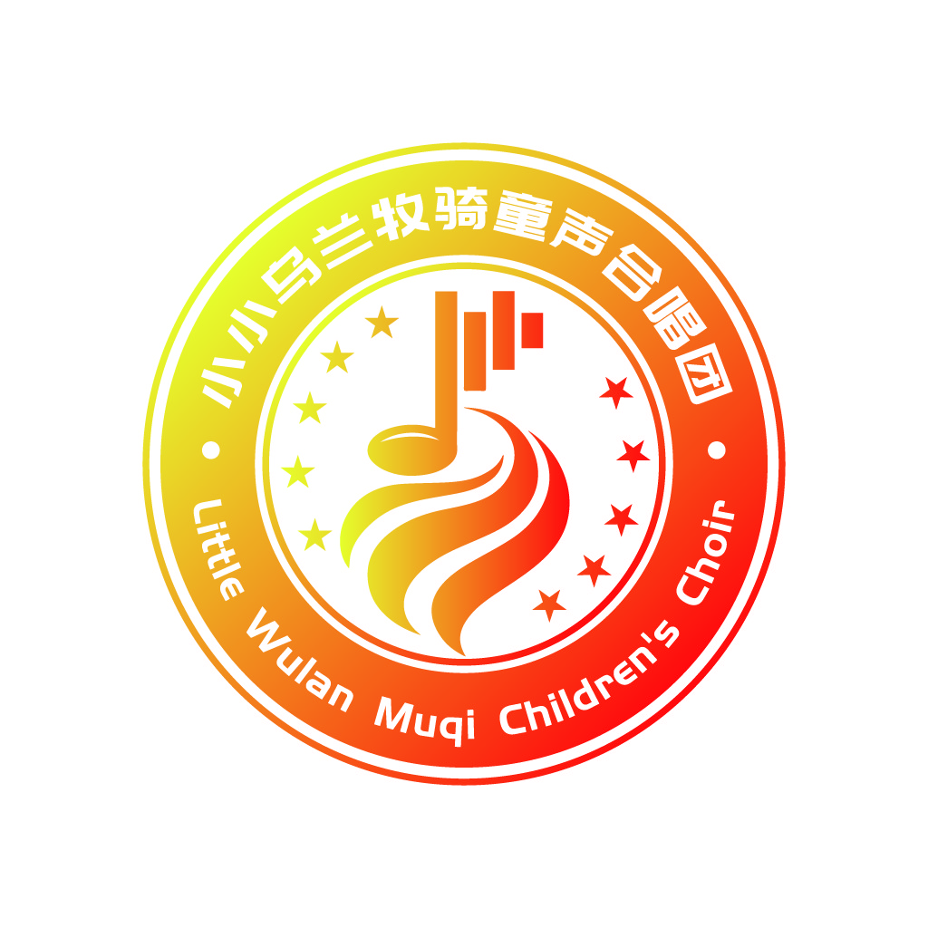 儿童合唱团logo设计