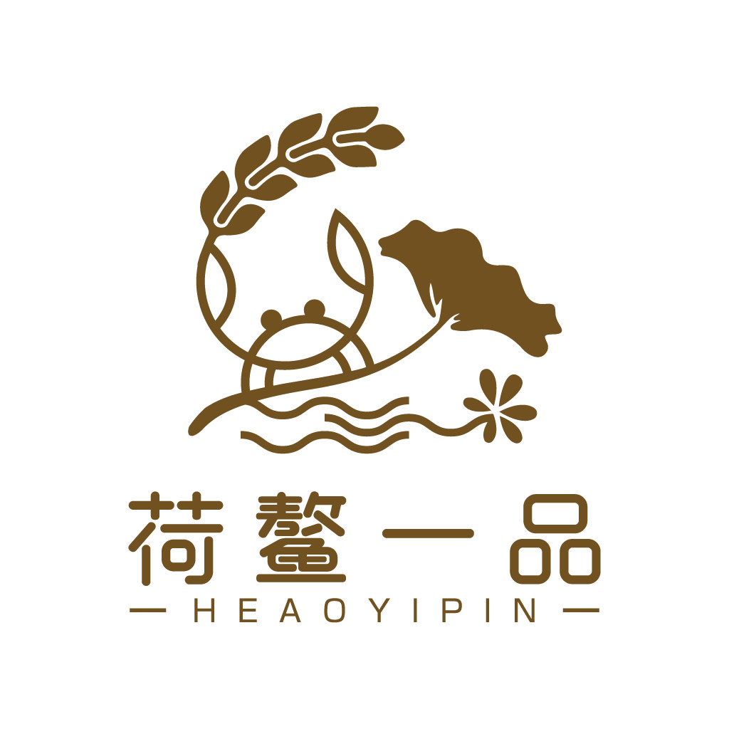 荷蟹一品-创意logo设计