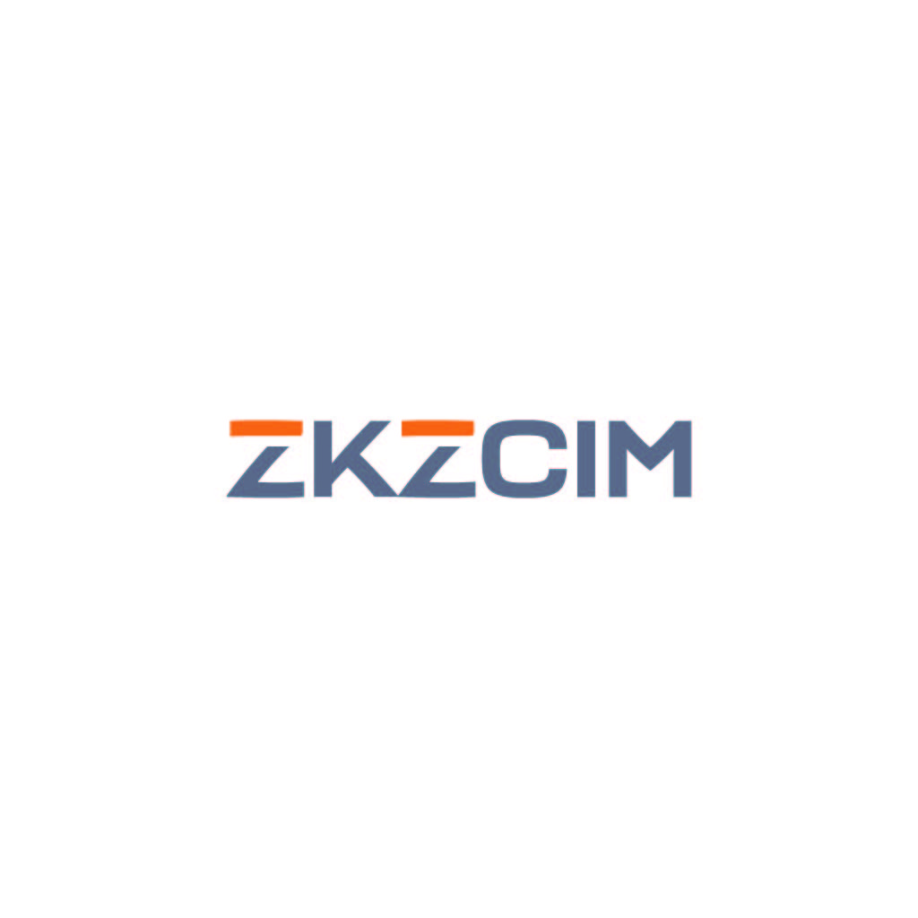 简洁现代的ZKZCIM公司logo设计