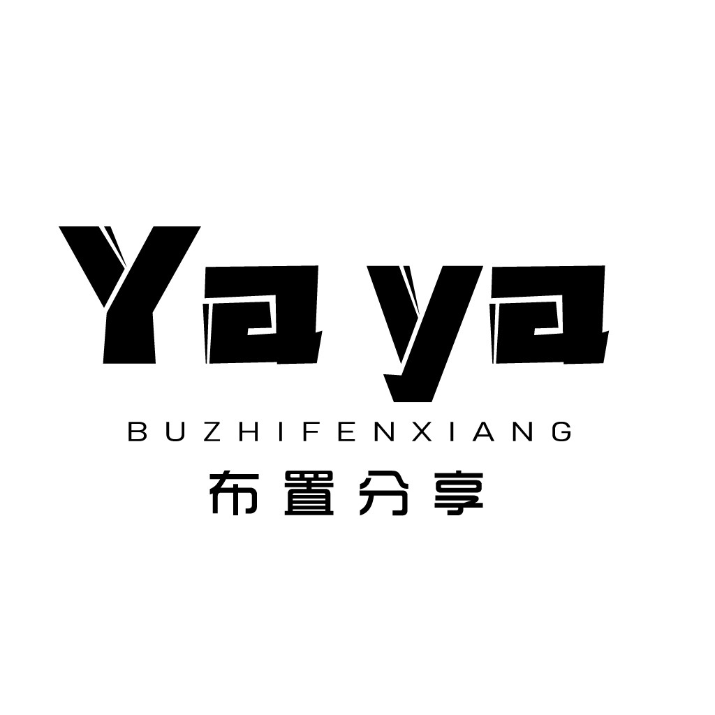 简约现代风格的Yaya品牌logo设计