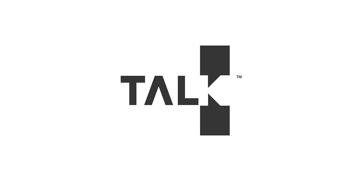 简约现代TALK logo设计