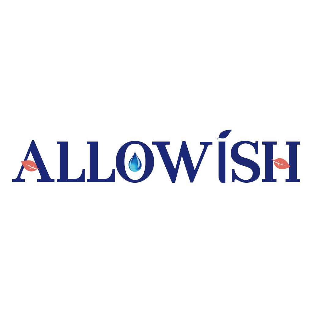 水元素主题的ALLOWISH Logo设计
