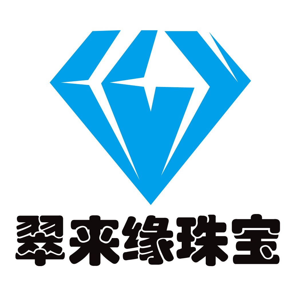 钻石标志设计:蓝色宝石品牌标识