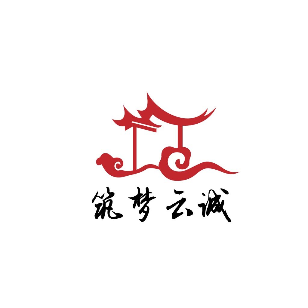 中式建筑风格logo设计