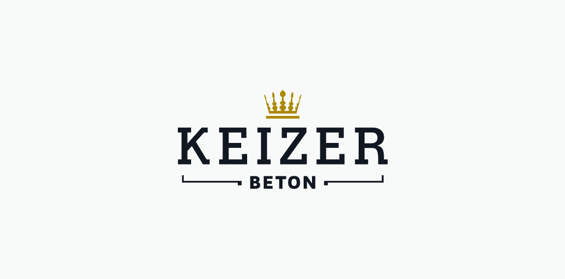 皇家风格KEIZER BETON标志设计