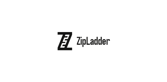 简洁现代的ZipLadder品牌logo设计