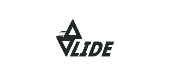 滑动效果三角形logo设计