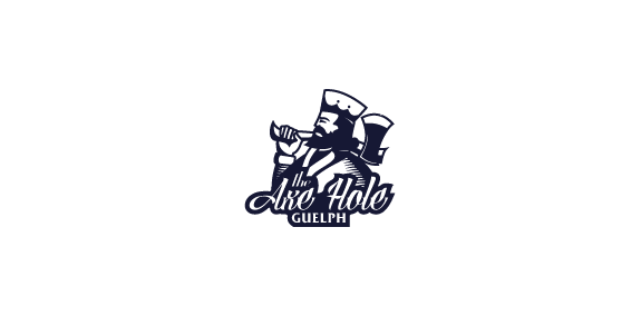 Axe Hole Logo Design for Guelph