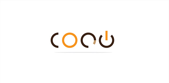 简约现代风格的COOL字母logo设计