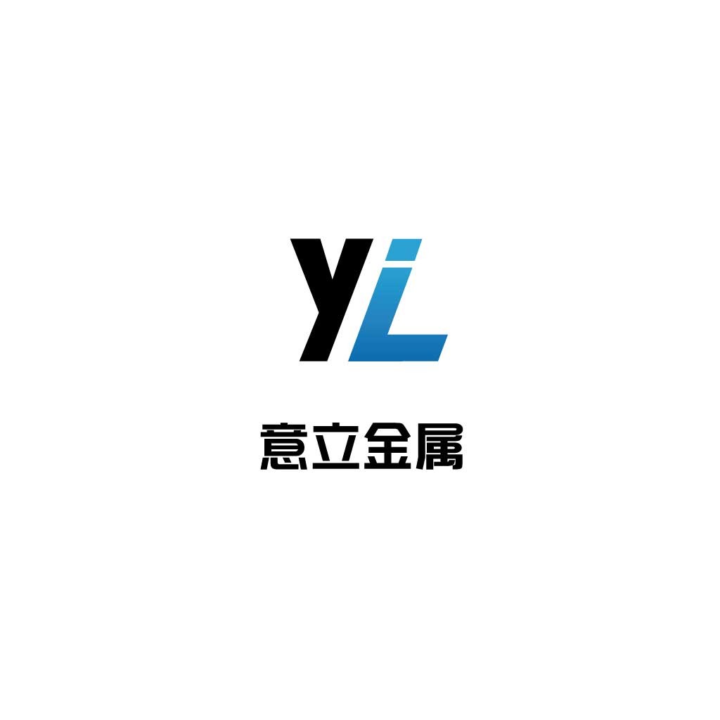 现代简约风格的YIYI金属logo设计