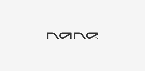 简约现代风格的Nano品牌logo设计