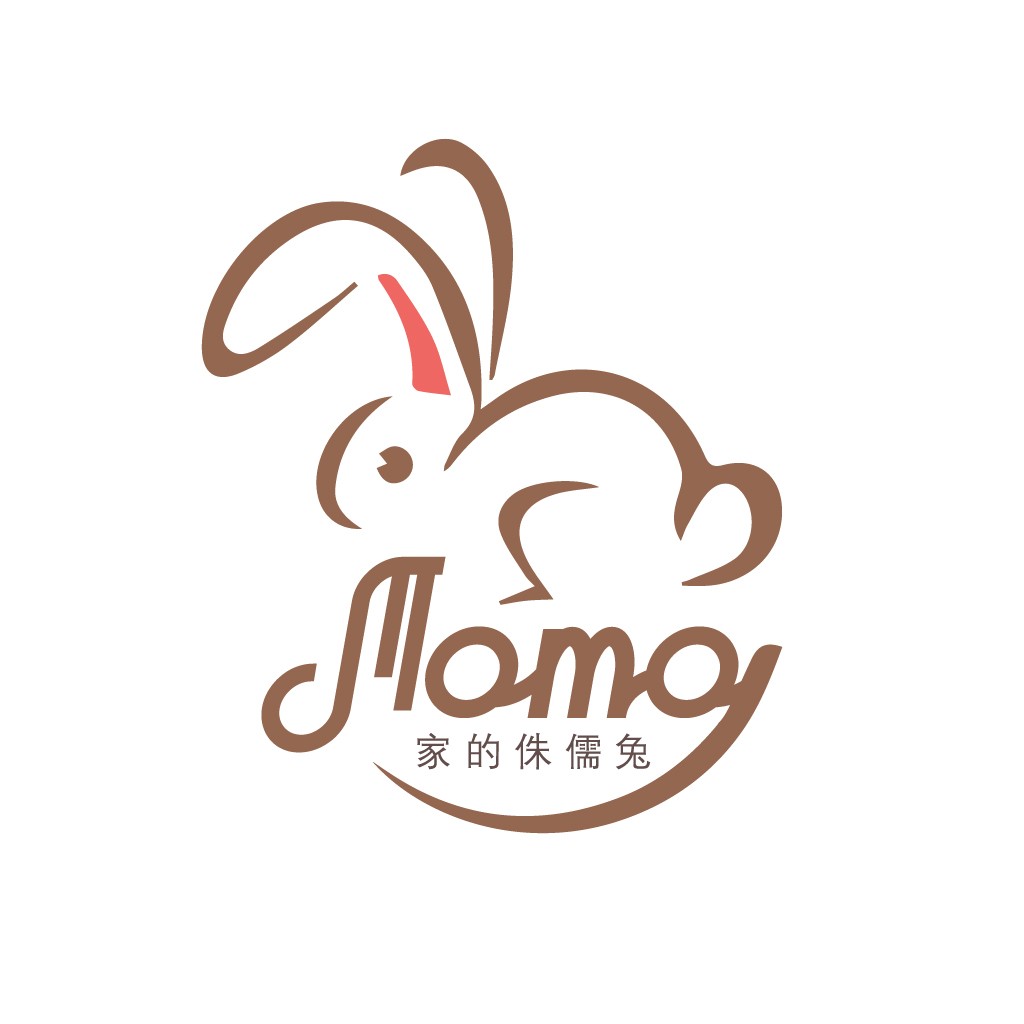 萌兔形象logo设计