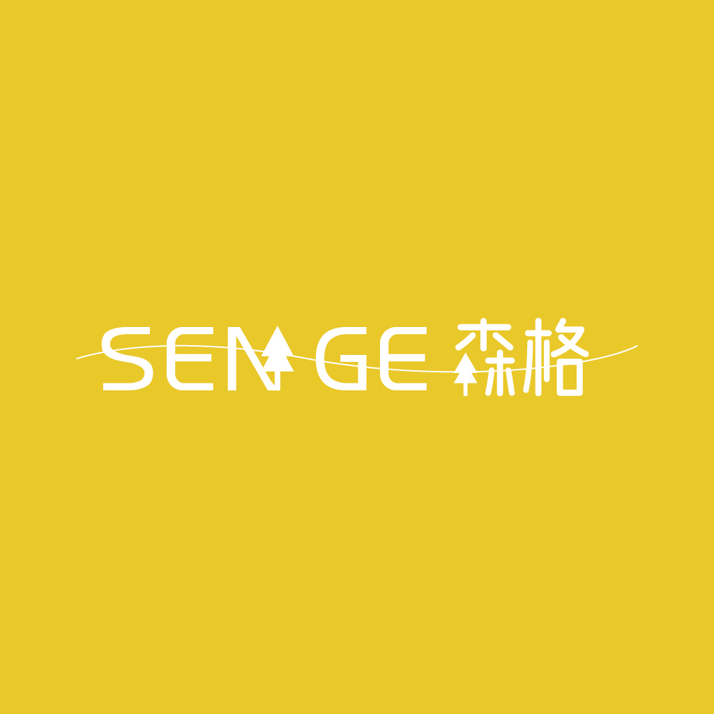 森格森格logo设计：简洁现代品牌标识