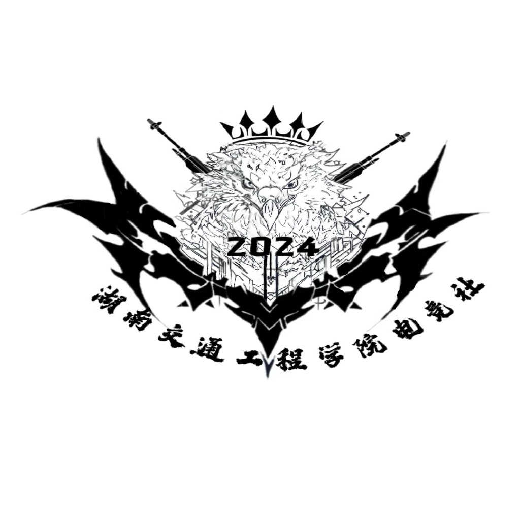 2024年鹰头皇冠徽章logo设计