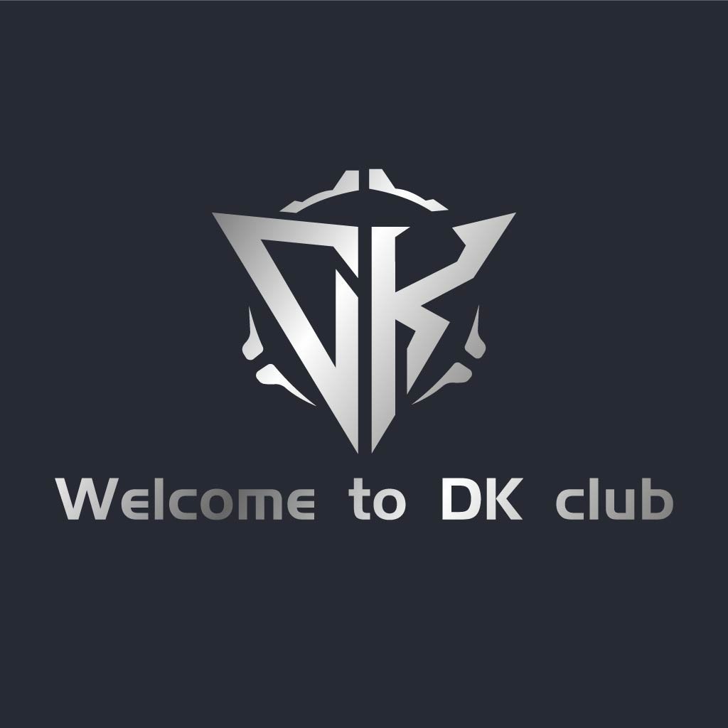 DK Club Logo设计:现代简约风格