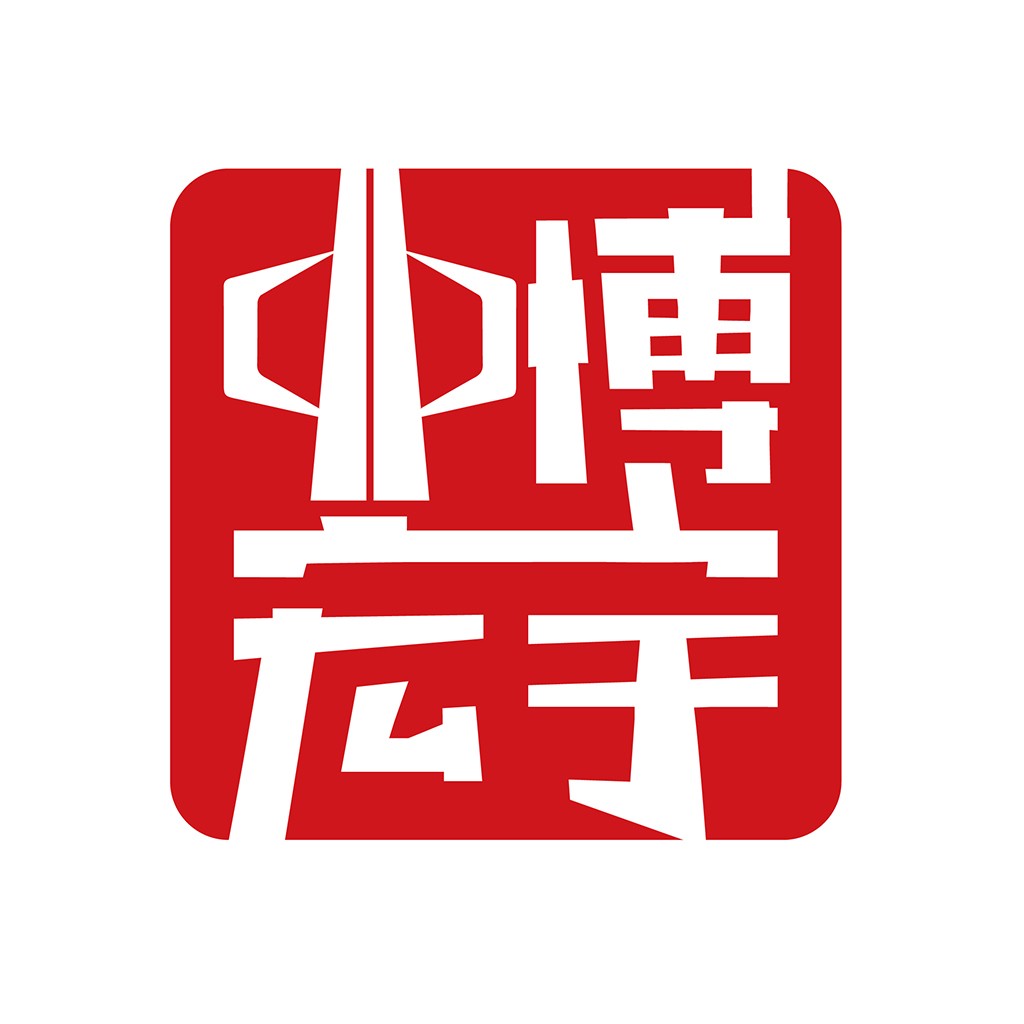 红色印章风格logo设计