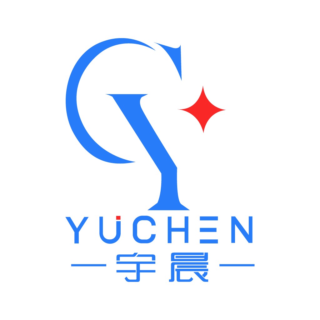 现代简约风格的YUCHEN品牌logo设计