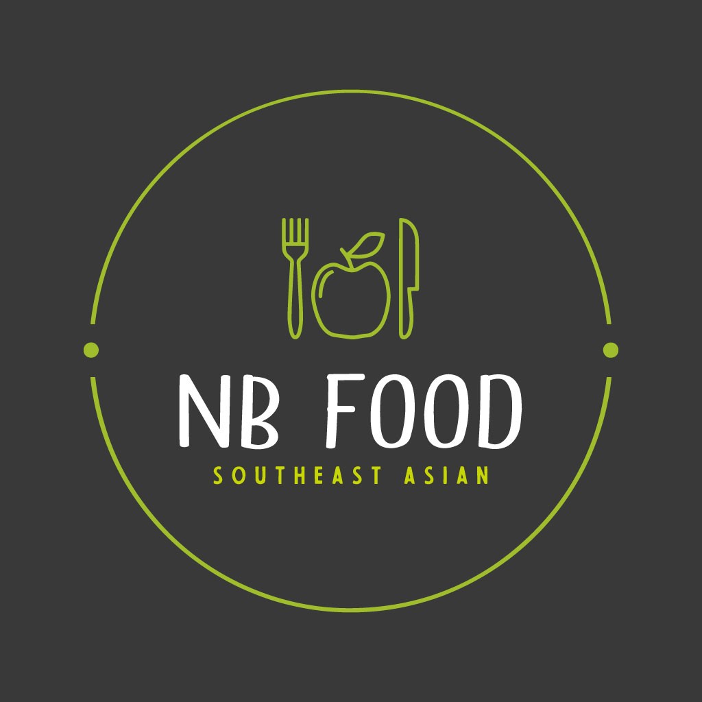 简约现代东南亚美食Logo设计