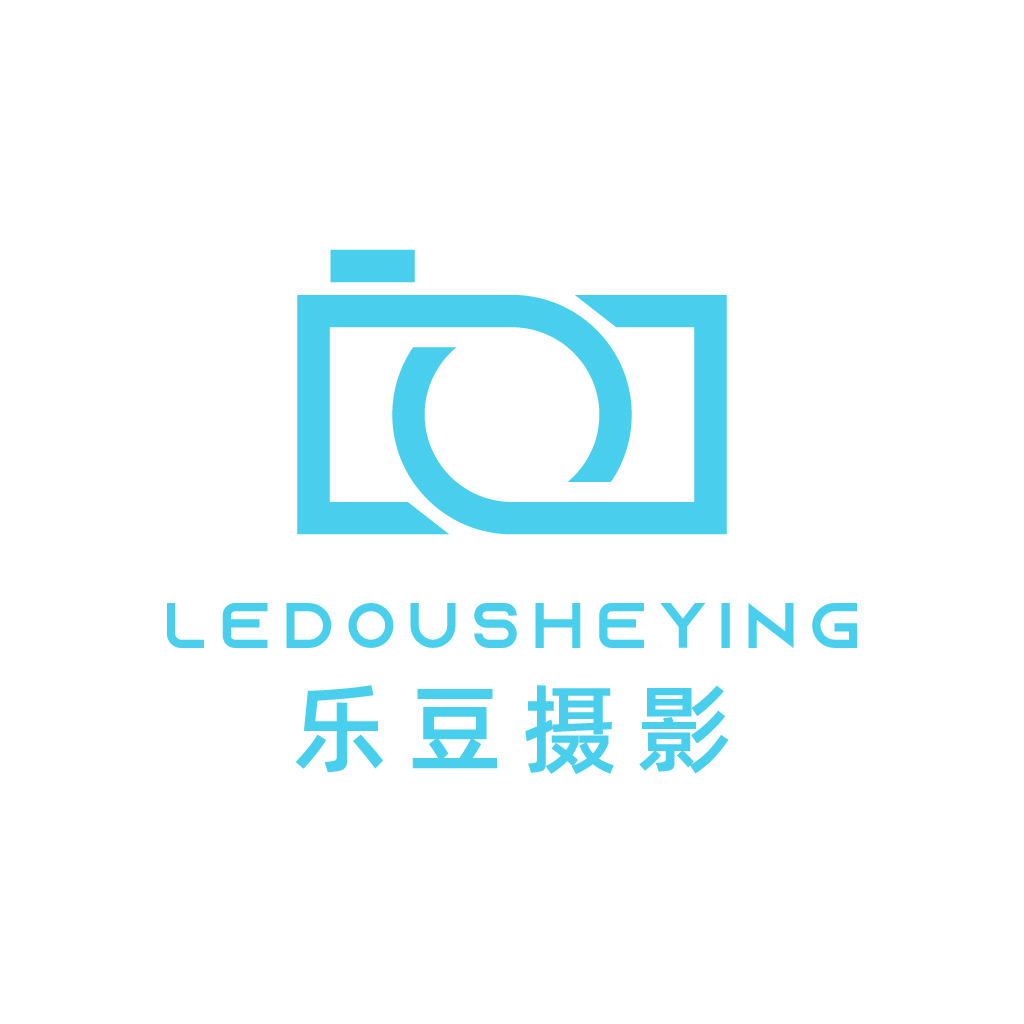 简约相机logo设计，适用于摄影行业
