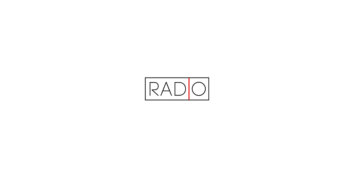 简约线条感RADIO logo设计