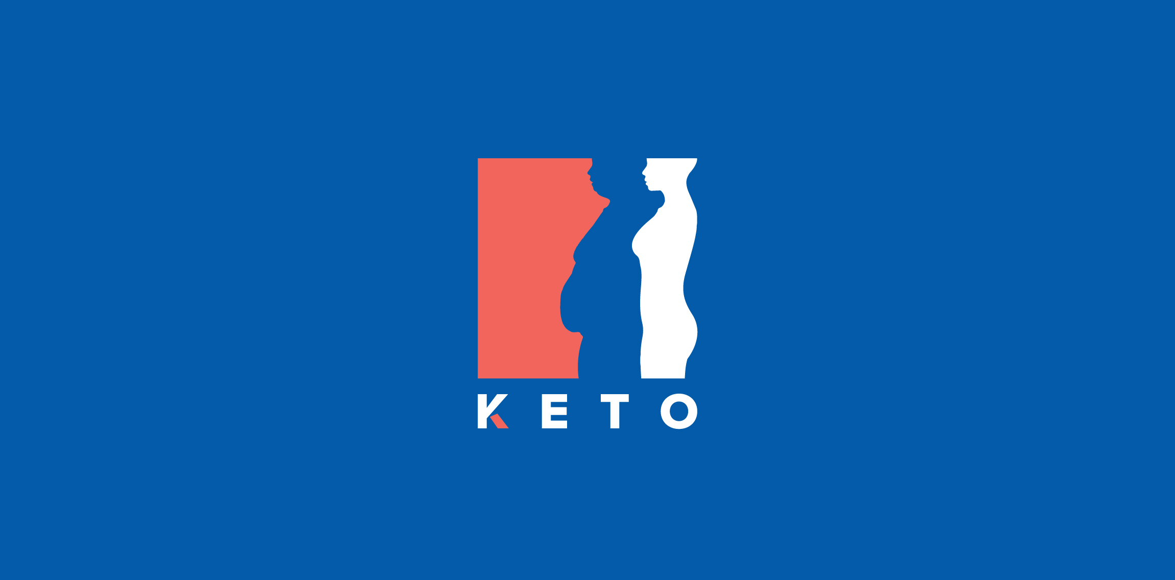Keto Logo设计：简洁线条与色彩的结合