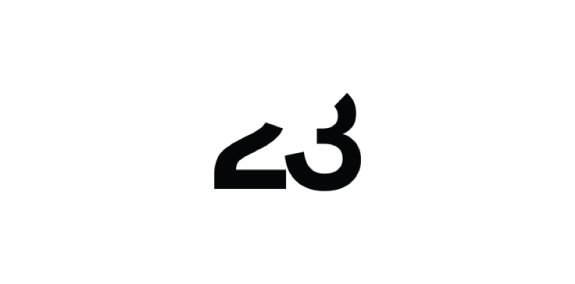 简洁数字logo设计