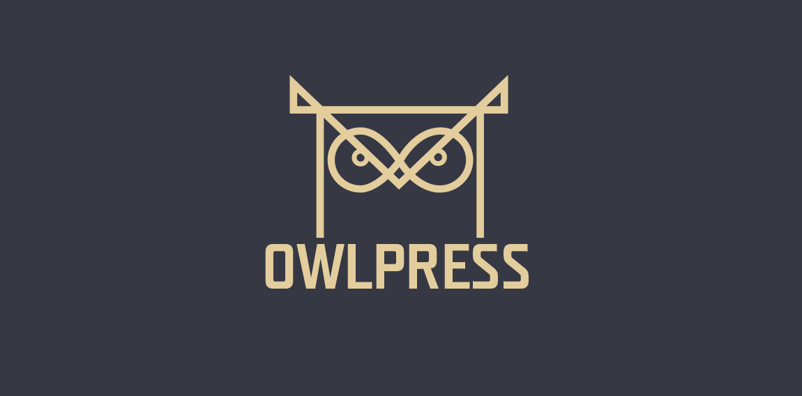 owlpress logo设计