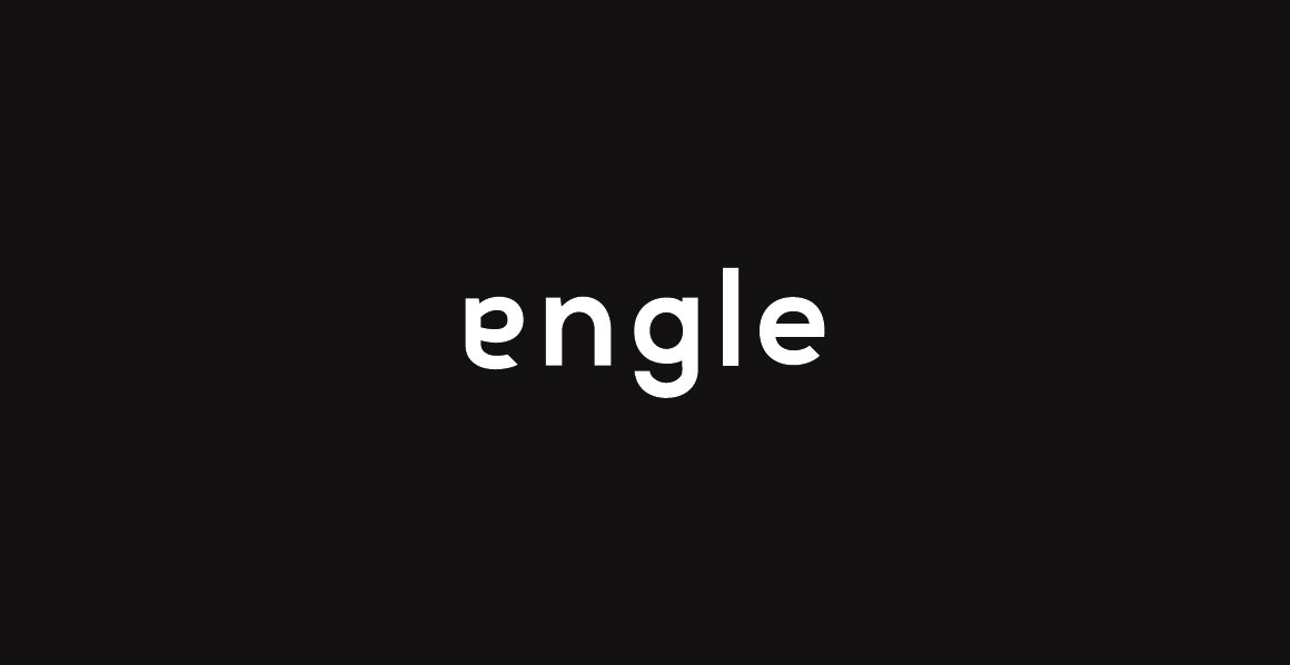 简洁现代logo设计：engle