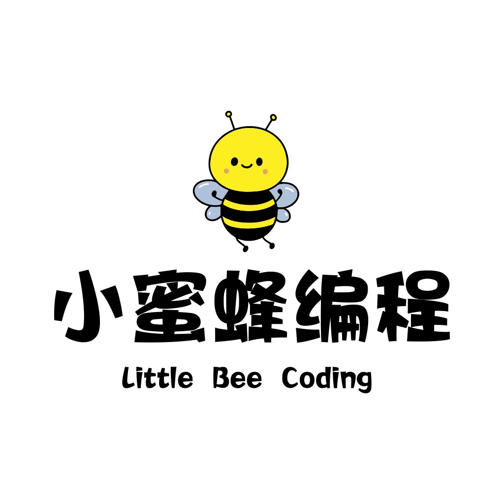 小蜜蜂编程logo设计