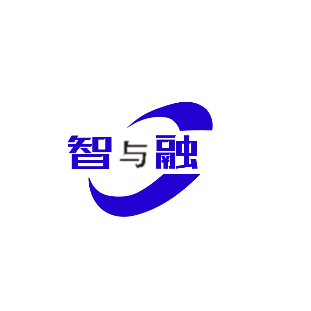 智与融-简洁现代企业logo设计