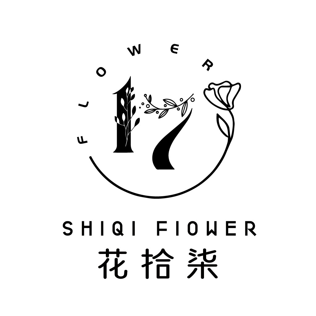 简约花卉Logo设计：自然与艺术的结合