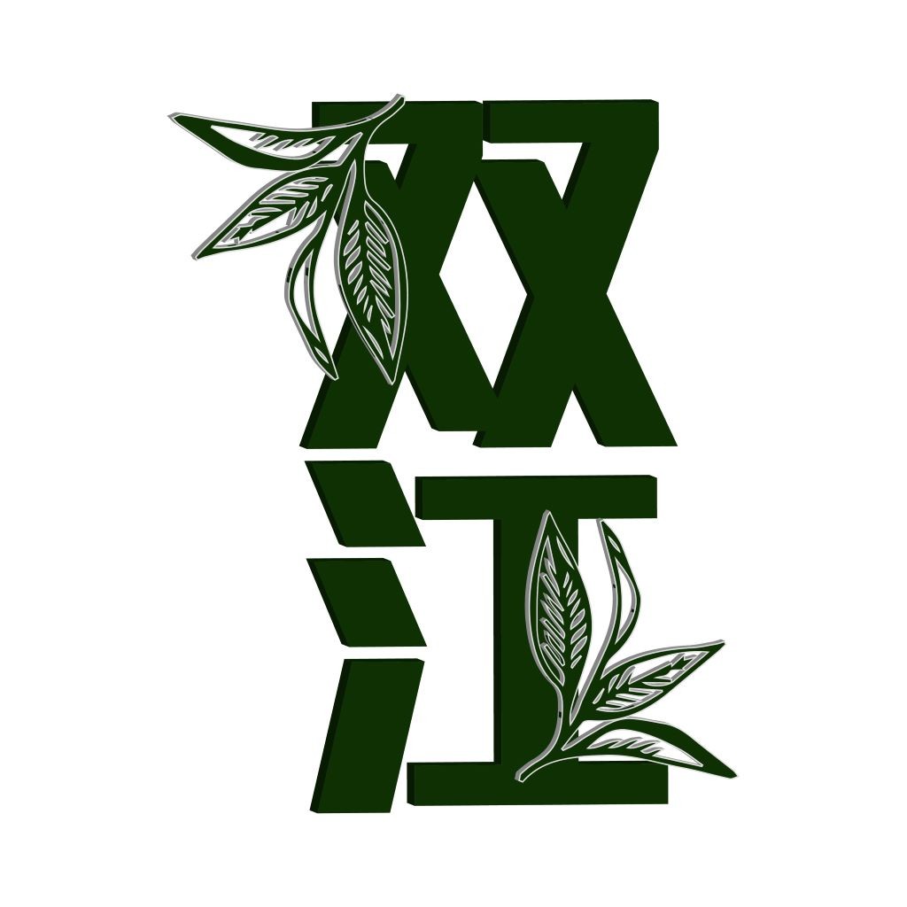 绿色植物元素的环保标志设计