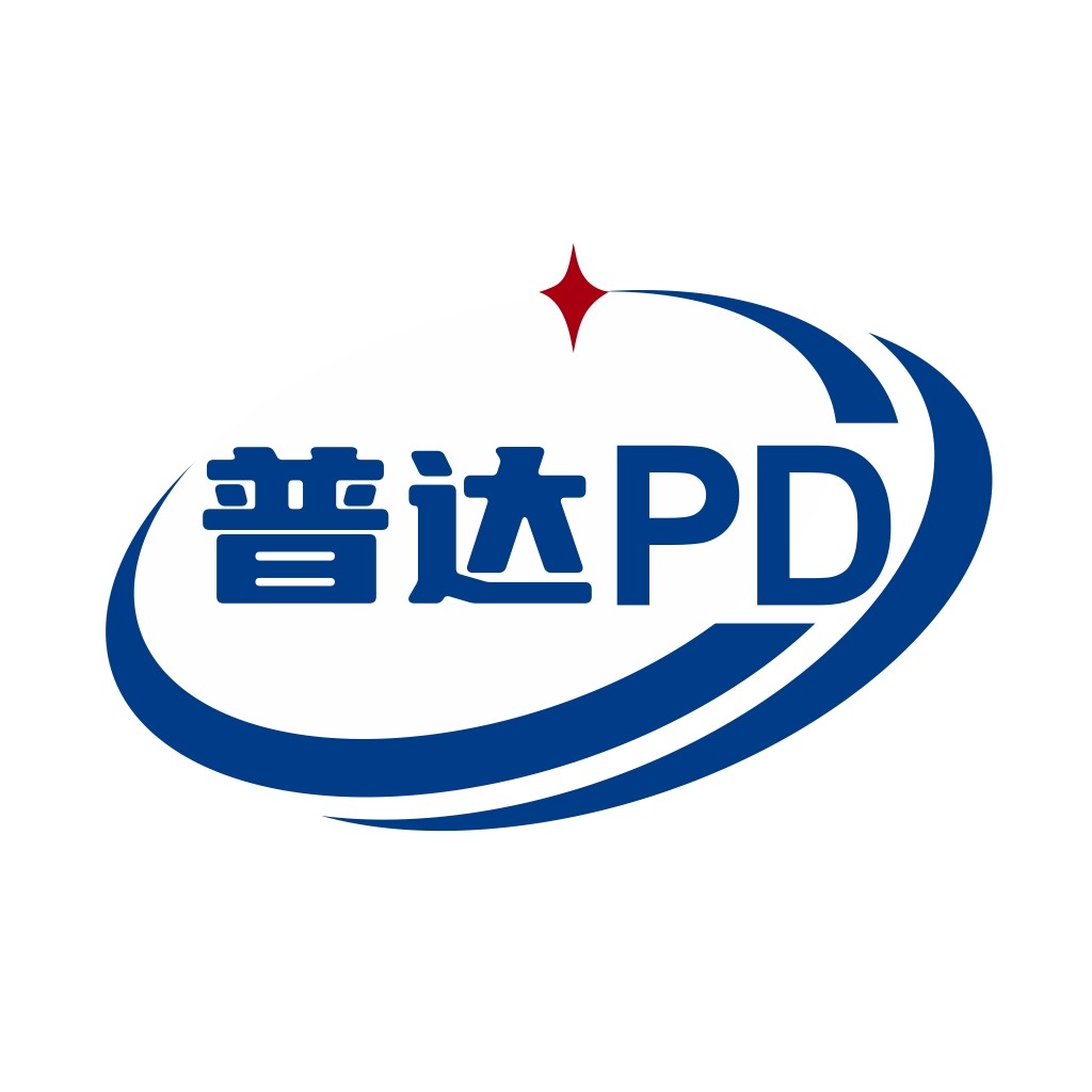 简洁现代的PD品牌logo设计