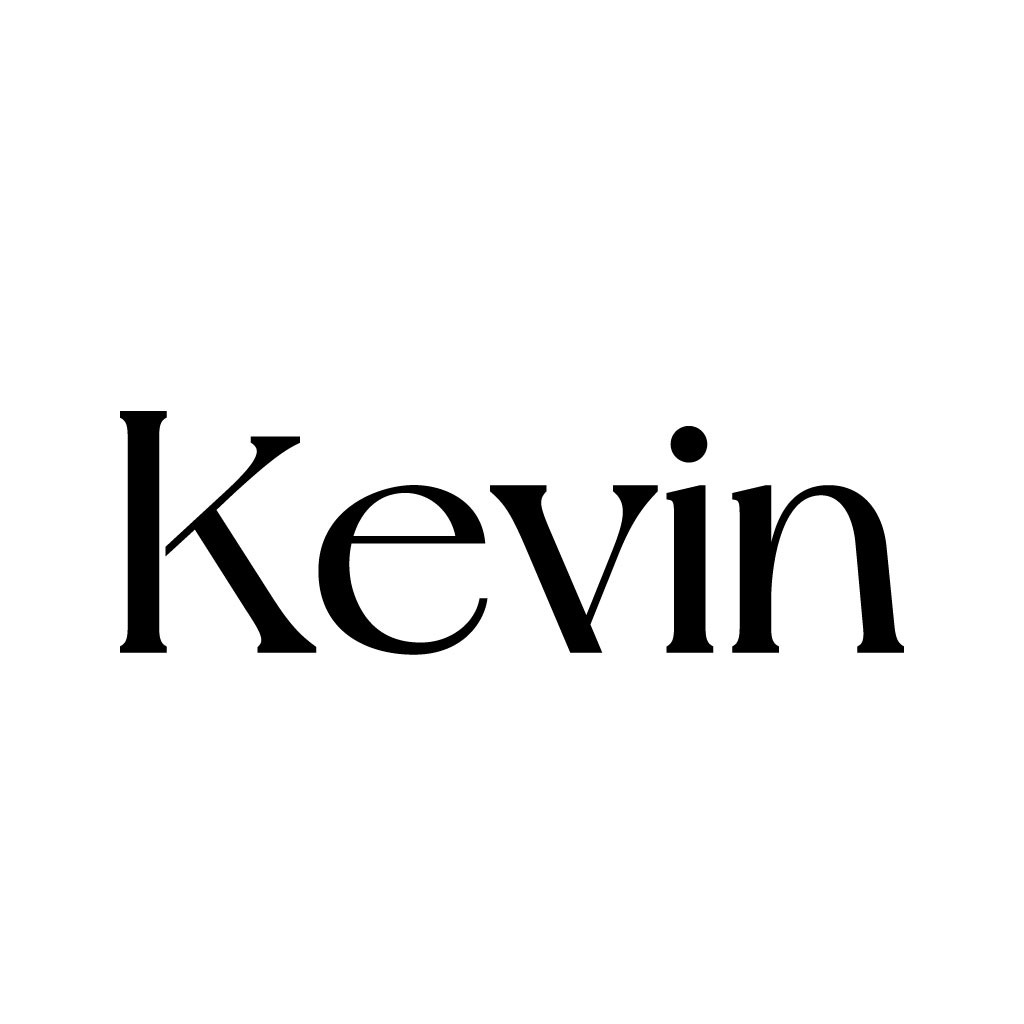 Kevin Logo设计:简洁现代风格