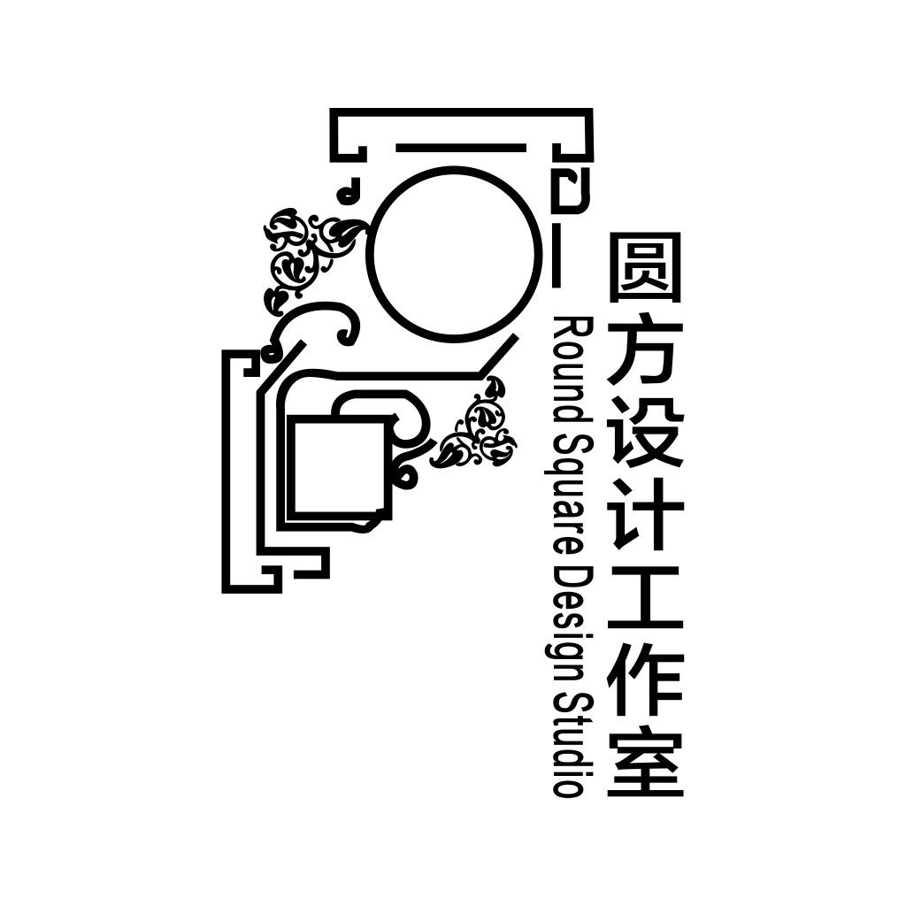 圆方设计工作室logo设计