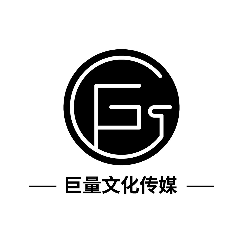极简风格的GT字母logo设计