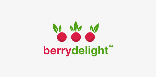 Berry Delight Logo Design