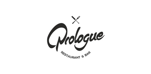 Prologue Restaurant & Bar Logo Design