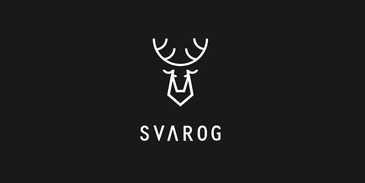 简约鹿角logo设计