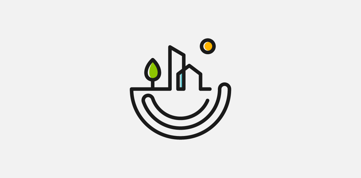 城市生态系统logo设计