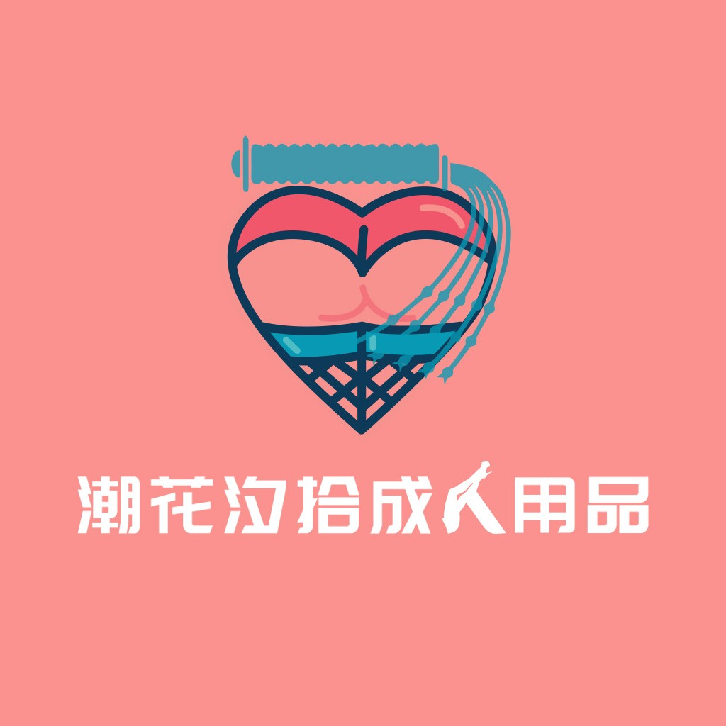 心形插画风格logo设计