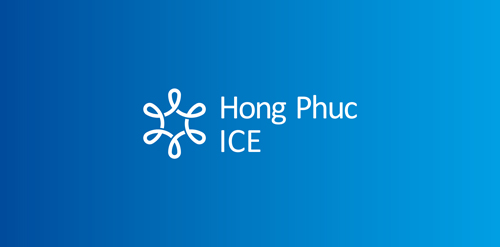 简约现代风格的Hong Phuc ICE logo设计