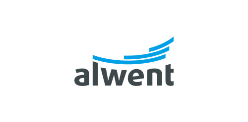 简洁现代的Alwent标志设计