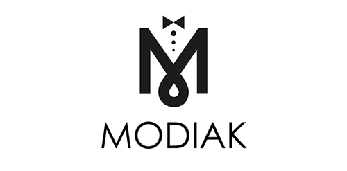 简约时尚MODIAK品牌logo设计